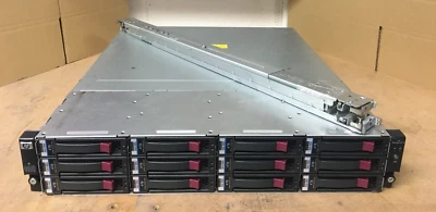 HP D2600 6G SAS Storage Array | 48TB SAS Storage | Rack Rails AJ940A 693689-B21 - Image 1 of 2