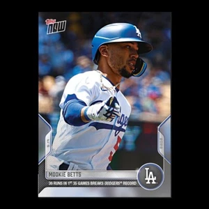 2022 Topps Now #195 Mookie Betts Dodgers (PR-296) - Imagen 1 de 2