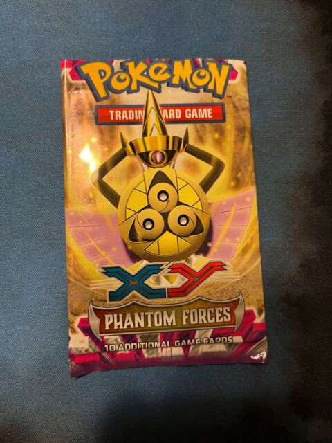 Pokemon - Phantom Forces - 3-Booster Blister Pack - Shiftry XY23 - Pikachu  Coin