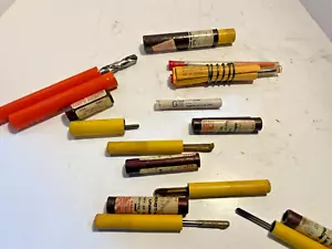 Lot Of 10 Assorted Carbide Drill/Endmill -Various Size/Type/Brand (As Shown) - Picture 1 of 10
