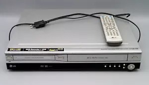 LG RC6500 VHS DVD Recorder Videorecorder Kombigerät mit Fernbedienung silber - Bild 1 von 14