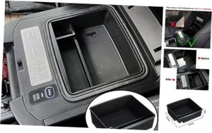Center Console Organizer Container Tray Armrest Storage Box Phone Holder For - Picture 1 of 8