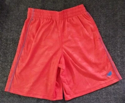 New Balance Girls Athletic Orange Shorts Size XS  (6-7)  Stretch Tie - Image 1 of 4