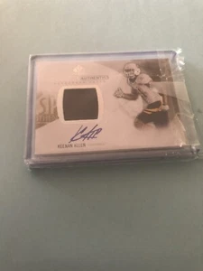 2013 SP AUTHENTIC KEENAN ALLEN ROOKIE AUTO JERSEY 11/15 AUTOGRAPH - Picture 1 of 2