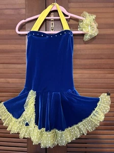 DESIGN FOR DANCE GIRLS BALLET DRESS COSTUME SIZE L - Picture 1 of 9