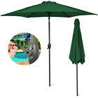 SUNMER 2.7M Garden Parasol Sun Shade Outdoor Patio Umbrella With Tilt And Crank