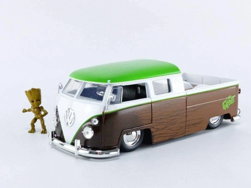 1 24 1962 Volkswagen de Collection Miniature Bus avec Groot Figurine