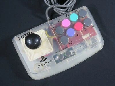 HORI PS1 compact joystick mini ps controller sony ps2 Joy stick Japan clear jp - Image 1 of 4