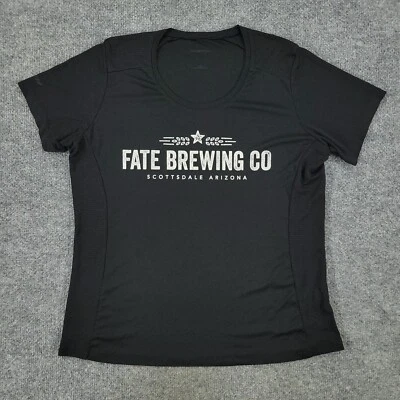 Camisa Fate Brewing Co Mujer Grande Negra Scottsdale Gráfico Camiseta Manga Corta Top Foto 1 de 4