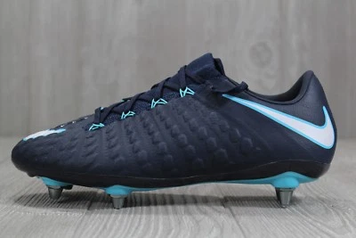 Мужские футбольные бутсы Nike Hypervenom Phantom III 3 Pro синие размер 6,5 881797-415 - Изображение 1 из 4