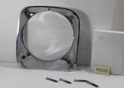 FARO TORONADO 1973-1974 BISEL CROMADO LADO DEL PASAJERO EMBELLECEDOR DE FAROS EXTERIORES Foto 1 de 4