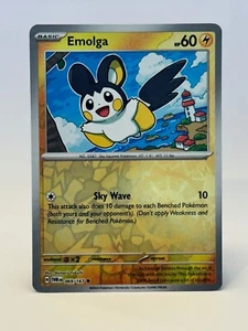 Emolga 069/167 Holograma Inverso - Pokemon Juego de cartas coleccionables Twilight Masquerade - Casi Como Nuevo - Imagen 1 de 2