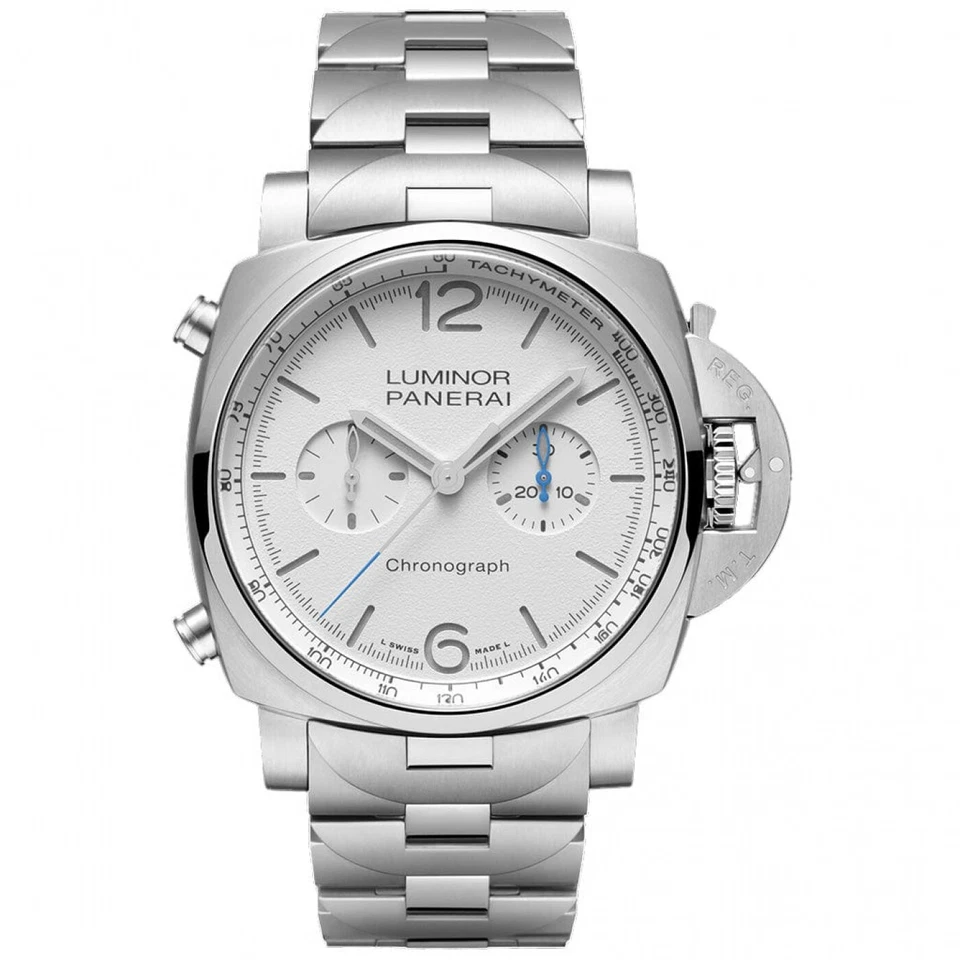 New Panerai Luminor  Chrono Stainless Steel Automatic Self Wind Watch PAM01548 - Image 1 of 1