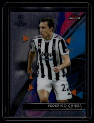 2021-22 Topps Finest UEFA Champions League #33 Federico Chiesa - Image 1 of 2