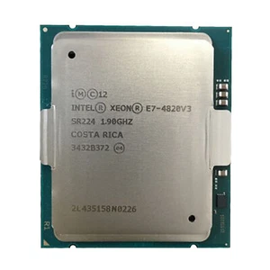 Intel E7-4820 V3 1.90GHz 25 MB Cache Processor CPU LGA2011 SR224 - Picture 1 of 1