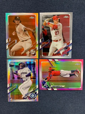 BUY 4, GET 3! 🔥⚾2021 TOPPS CHROME (#1-220) +Rookies! (+New 3/28) You Pick! 🔥⚾ - Image 1 of 2
