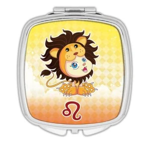 Gift Compact Mirror : Leo Signs Zodiac Esoteric Horoscope Astrology - Picture 1 of 3