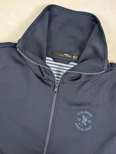 US Open Winged Foot RLX Ralph Lauren Full Zip Softshell Jacke Herren Small Navy - Bild 1 von 9