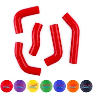 MANGUERA RADIADOR DE SILICONA ROJA para Honda XR650R XR650 00-09 04 05 2006 - Imagen 1 de 12