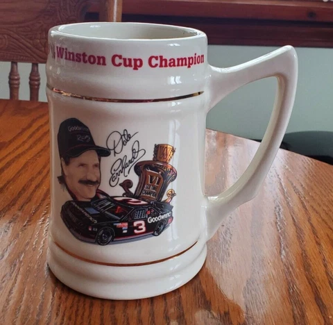 NASCAR Dale Earnhardt Sr. 1993 6th Winston Cup Title MugStein Cover