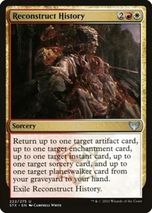 Reconstruct History (Near Mint NM) MTG Magic - Strixhaven - Picture 1 of 1
