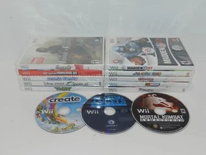 Nintendo Wii Games Tested - You Pick & Choose Video Game Lot USA - Picture 1 of 34