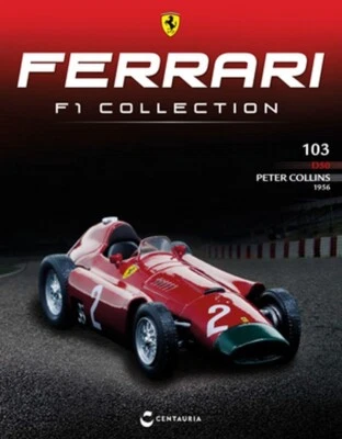 NEW IXO 1:43 F1 FERRARI D50 - Peter Collins 1956 +Magazine no Minichamps - Immagine 1 di 3