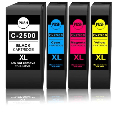 4x Druckerpatronen XL für Canon MAXIFY iB4150 MB5050 MB5150 ersetzen PGI-2500XL - Bild 1 von 3