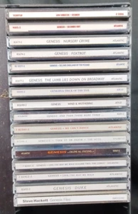 Genesis 15 CD Lot - Seconds Out, Nursery Cryme, Foxtrot, we can't dance, Duke - Foto 1 di 23