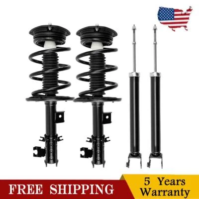 4pcs Front Complete Struts & Rear Shock Absorbers For Nissan Altima 2007-2013 - Image 1 of 4