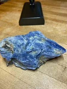 Seltene blau & grün & schwarz Kyanitkristall Edelstein Geode & Quarz Probe 560 - Bild 1 von 12