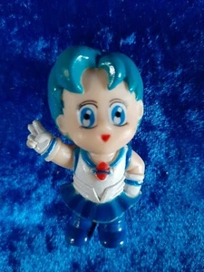 *SM1 Sailor Moon Mercury Bandai Bootleg Deformed 1992 1994 Anime Manga Vintage  - Bild 1 von 2