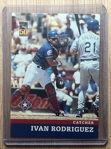 2001 Topps Post Cereal #15 Ivan Rodriguez - Texas Rangers