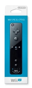 Wii Remote Plus (Black) Free Shipping with Tracking number New from Japan - Picture 1 of 5