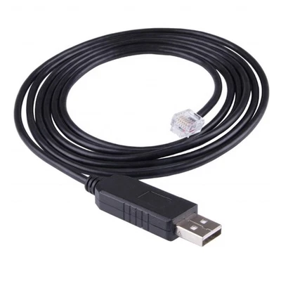 USB to RJ12 RS232 Virtual Serial Cable for Seamlessly and Fast Data Transfer - Image 1 of 4