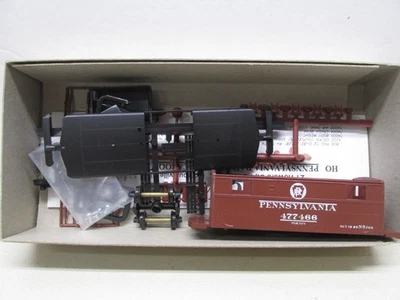 BOWSER # 55034 ~PENNSYLVANIA CIRCLE KEYSTONE N-5 CABOOSE # 477466 ~ HO SCALE - Image 1 of 2