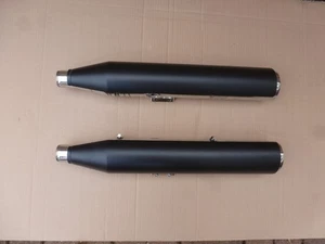 Harley Streeet Bob FXBB orig.Nachschalldämpfer/schwarz - Bild 1 von 5