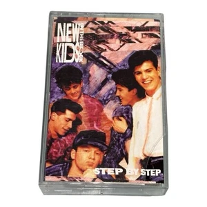 New Kids On The Block Step By Step Cassette Tape - 1990 - Picture 1 of 9