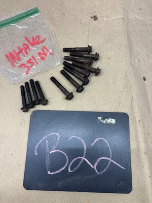 1970 71 74 77 1978 1979 FORD F150 F250 400M 351M INTAKE MANIFOLD MOUNT BOLTS SET - Image 1 of 4