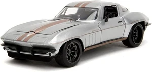 Coche fundido a presión Big Time Muscle 1:24 1966 Chevrolet Corvette Stingray, juguetes para... - Imagen 1 de 7