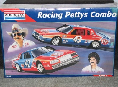  UNSEALED Monogram #6389 Racing Petty's Combo - Image 1 of 4