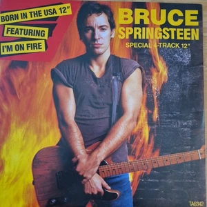 Bruce Springsteen - I’m On Fire / Johnny Bye Bye - 12” Vinyl Single 1985 - VG+ - Picture 1 of 6