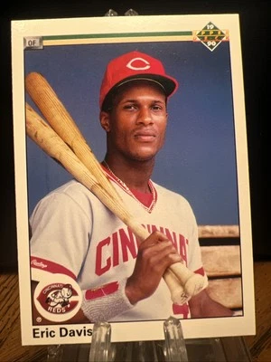 1990 Upper Deck - Eric Davis #116 - Cincinnati Reds - Image 1 of 2