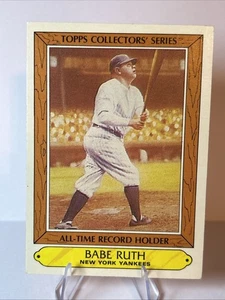 1985 Topps Woolworth All Time Record Holders #31 Babe Ruth - New York Yankees - Bild 1 von 2