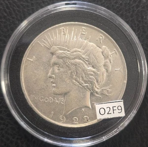 1922 - P Peace Silver Dollar, FINE (O2F9) - Picture 1 of 2