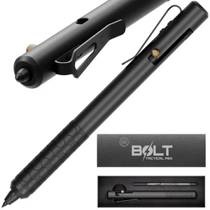BOLT Tactical Pen with Tungsten Carbide Glass Breaker, Overbuilt Bolt Action ... - Picture 1 of 6