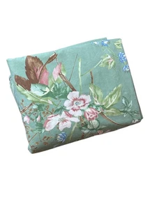 Pottery Barn Sylvie Vogel Bettbezug King Grün Botanische Vögel Bio Baumwolle - Bild 1 von 10