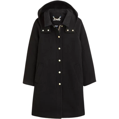 J CREW  Stowe Parka Black Wool Coat  18 NWT - Image 1 of 4
