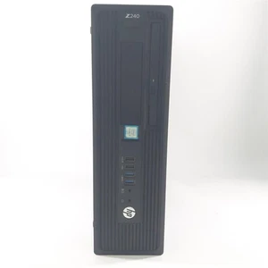 HP i7 PC Desktop Z240 SFF Computer i7 6th Gen 4GB RAM 1TB HDD i7-6700 DVD/CD - Picture 1 of 11