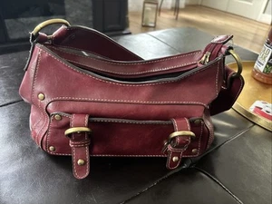 Style & Co Red Handbag Bag Purse Maroon/red. Good Condition - Picture 1 of 6